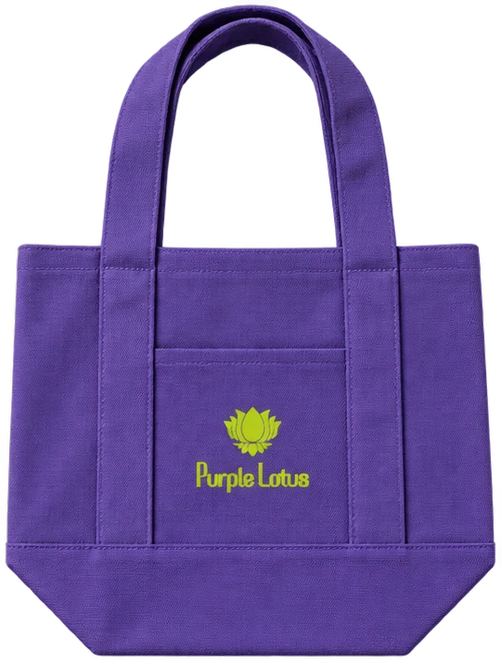 Violet Lotus Tote